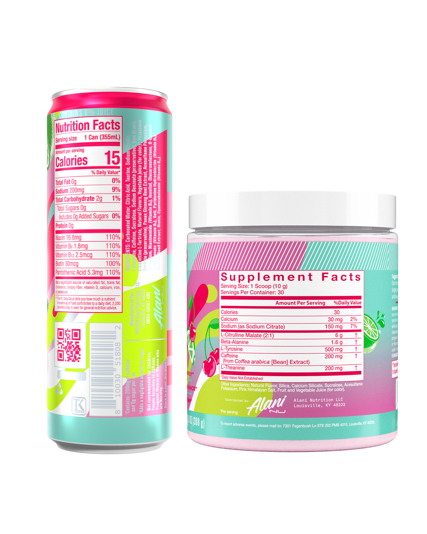Alani Nu Cherry Twist Energy & Pre-Workout Bundle