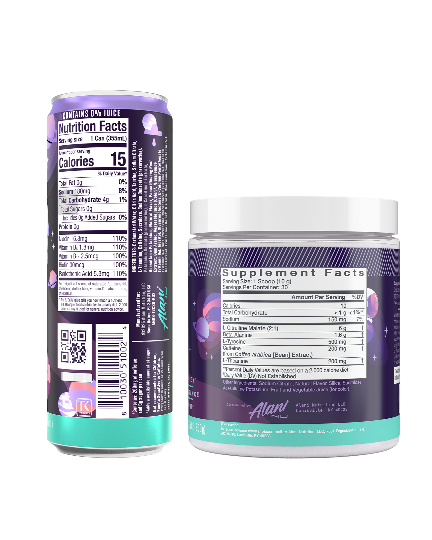 Alani Nu Cosmic Stardust Energy & Pre-Workout Bundle