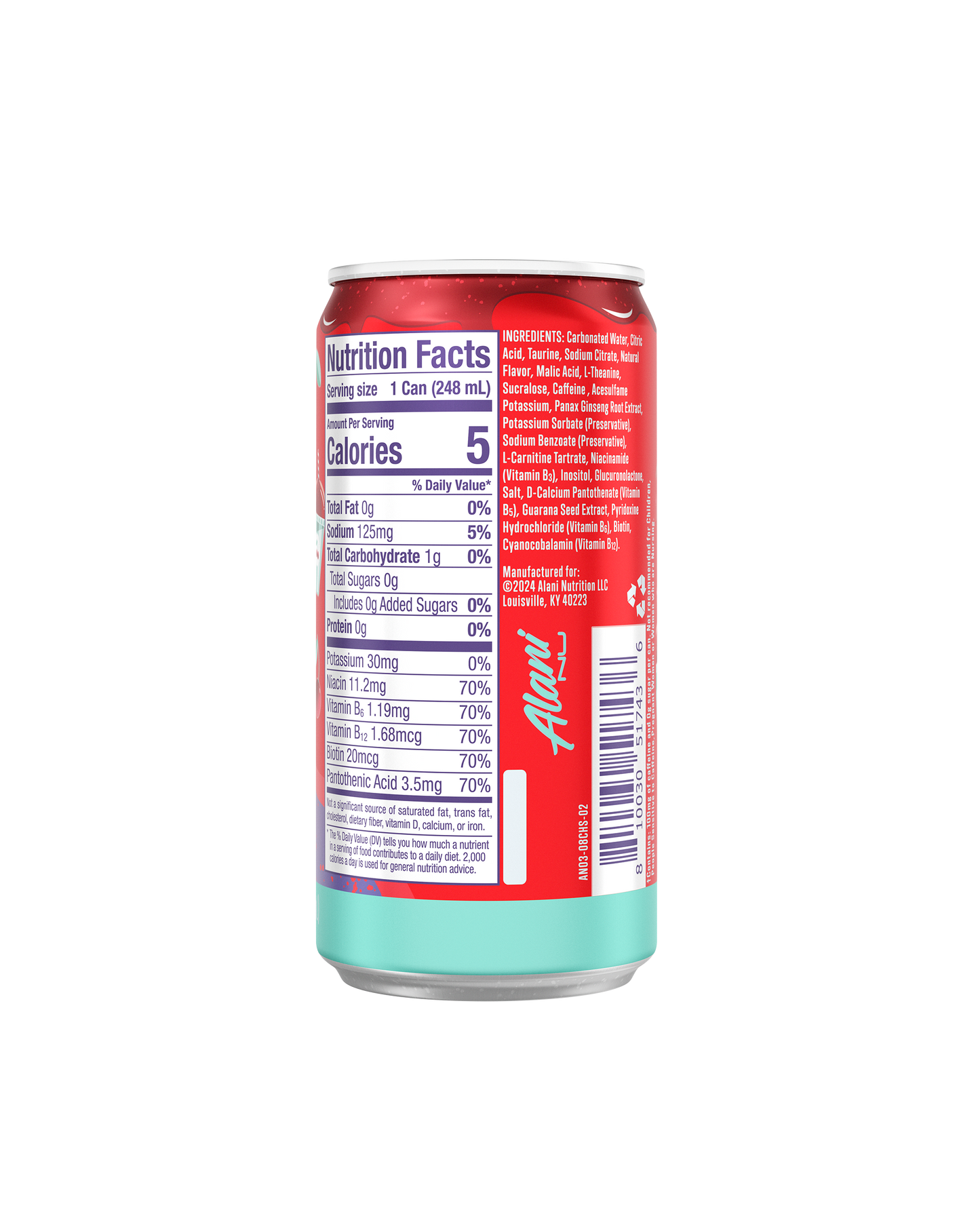 Alani Nu Cherry Slush Mini Energy — 24 Pack