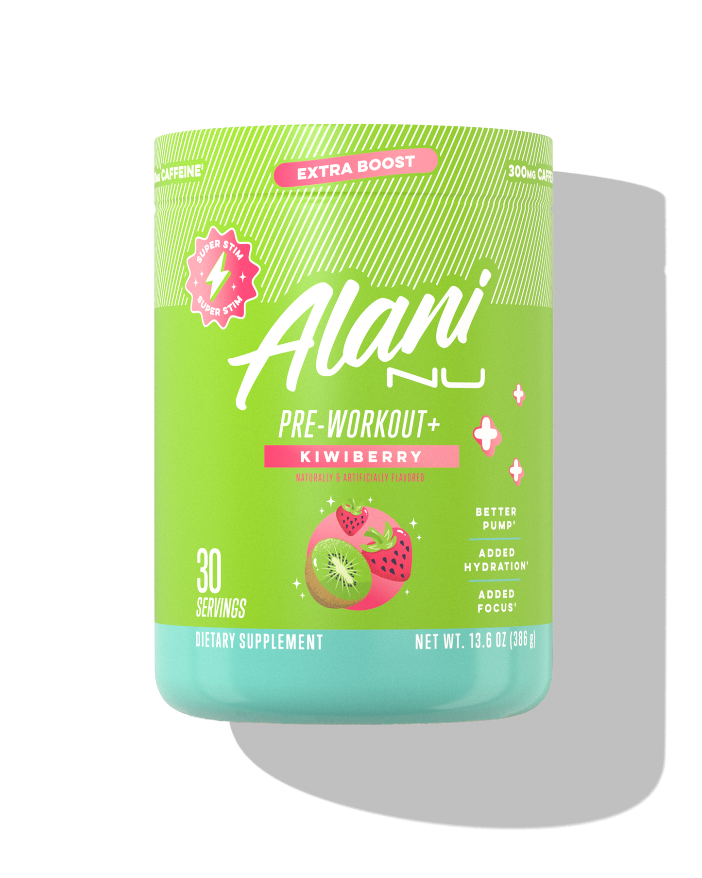 Alani Nu Kiwiberry Pre-Workout+ — 30 Servings