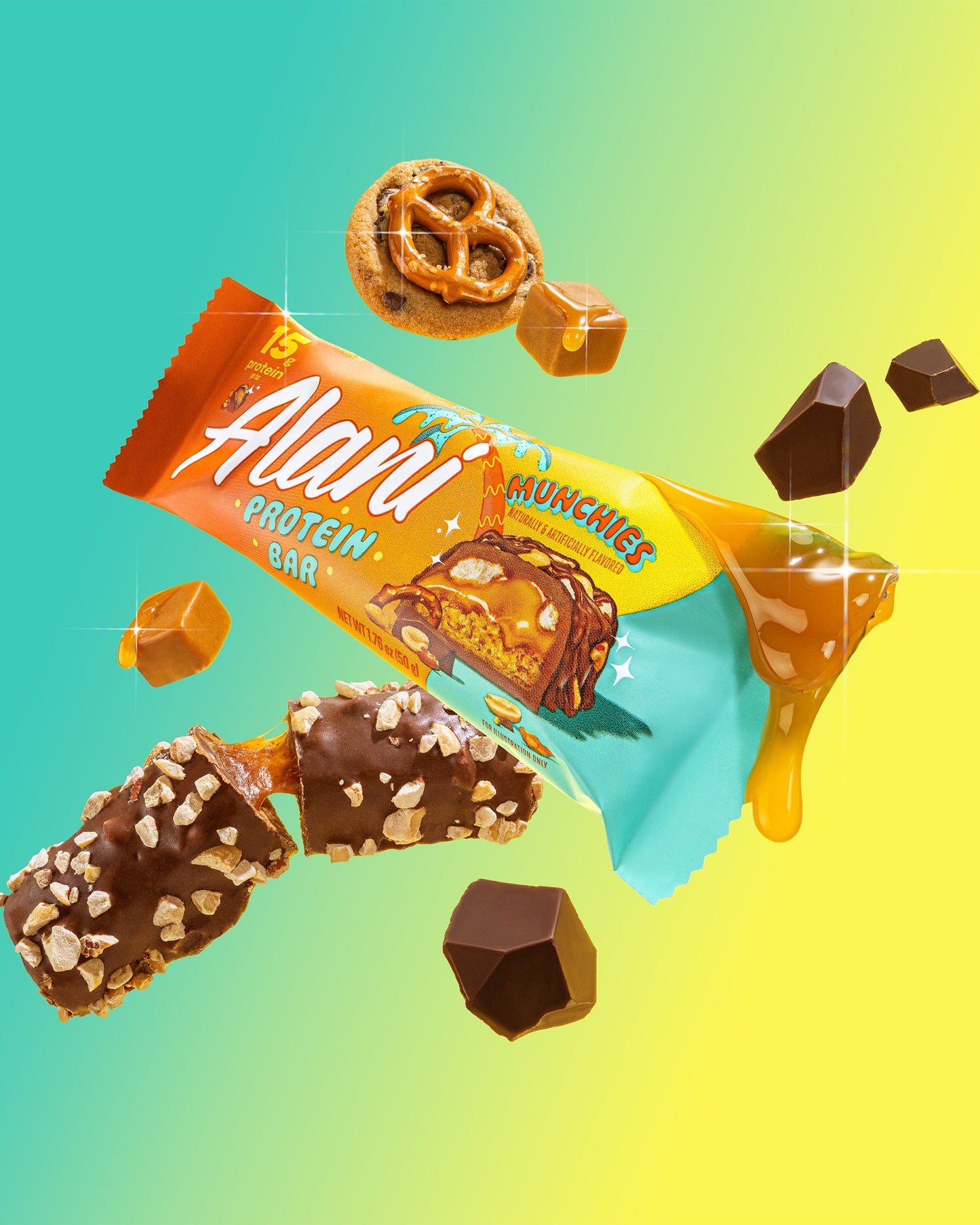 Alani Nu Munchies Protein Bars — 12 Pack