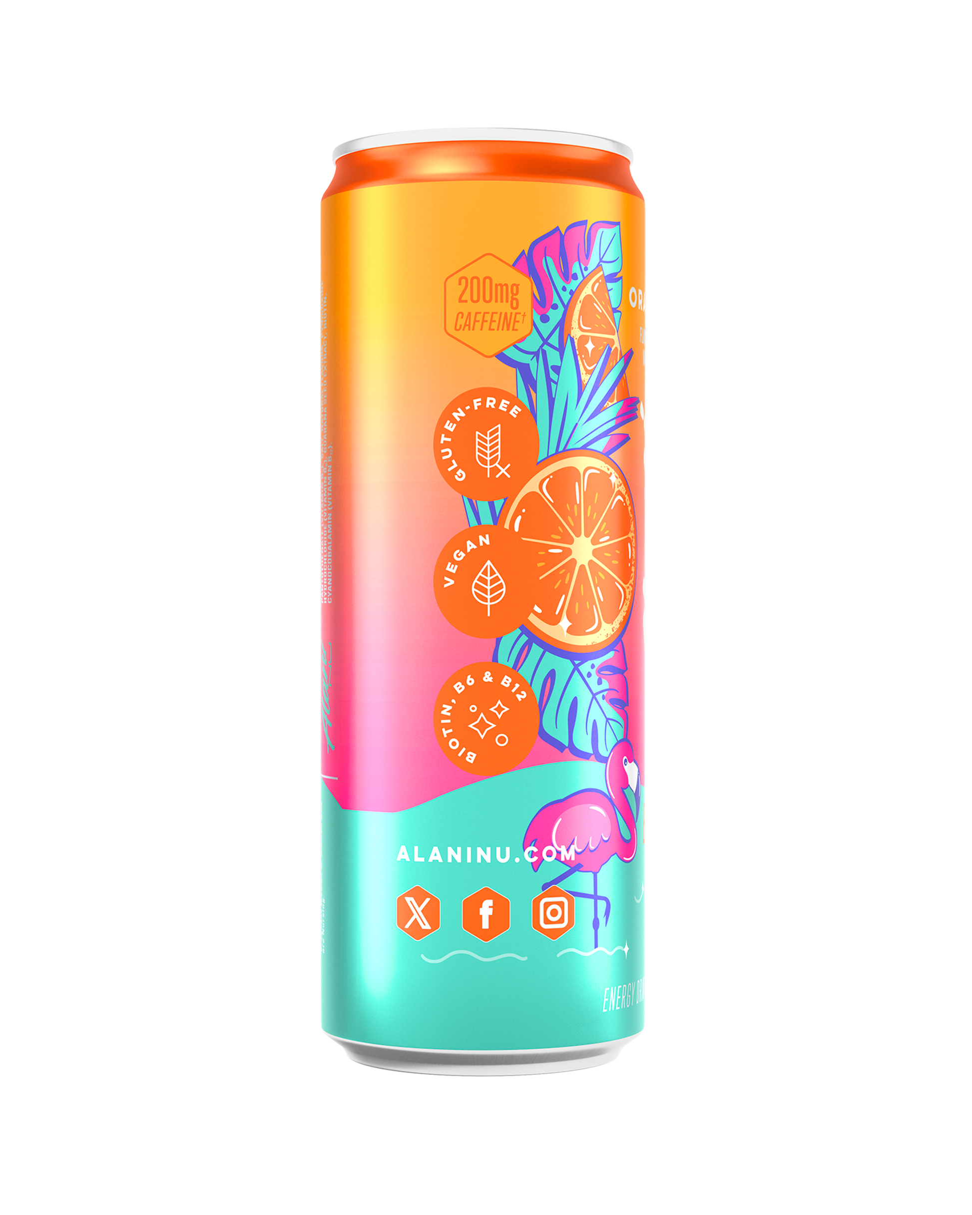 Alani Nu Orange Kiss Energy Drink — 12 Pack