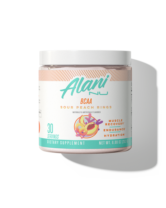 Alani Nu Sour Peach Rings BCAA — 30 Servings