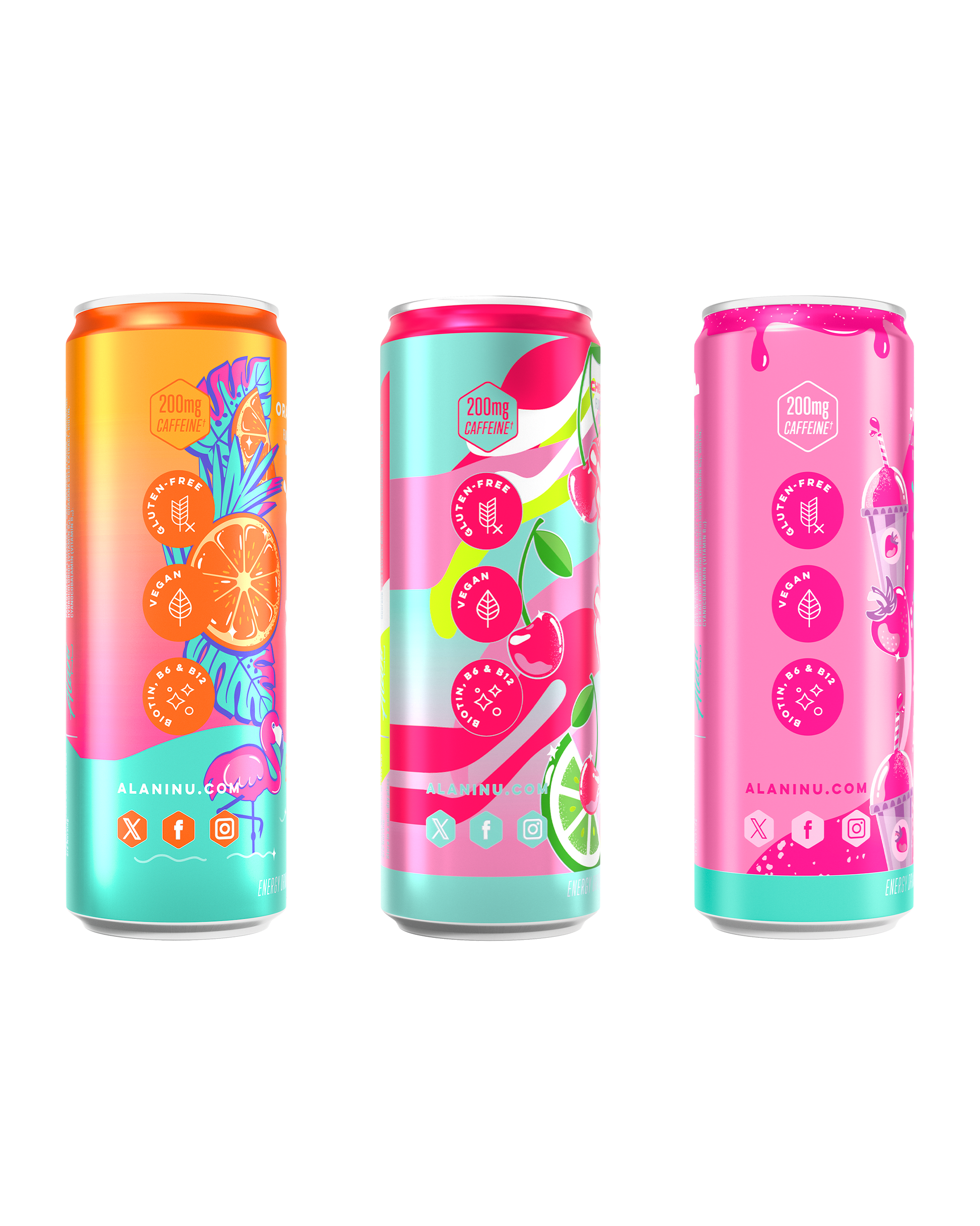 Alani Nu Sunkissed Mix Energy Drink — 12 Pack
