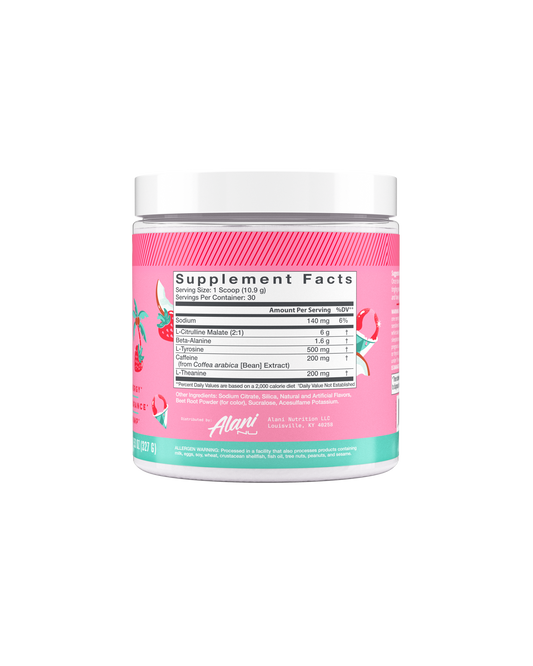Alani Nu Hawaiian Shaved Ice Pre-Workout — 30 Servings